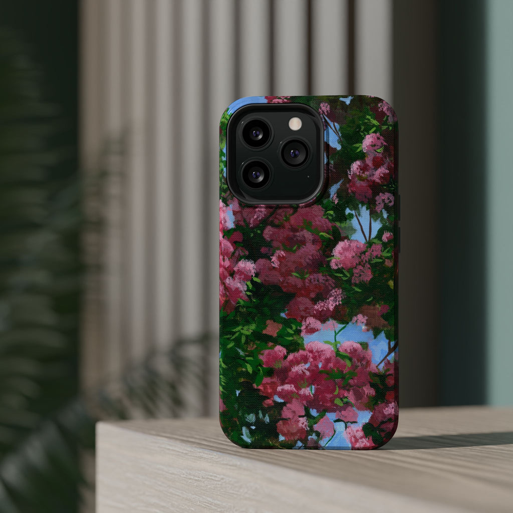 Floral Cherry Blossom Magnetic Impact Phone Case