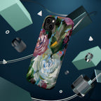Floral Brushstroke Magnetic Impact-Resistant Phone Case