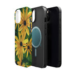Floral Black-Eyed Susan Magnetic Impact Phone Case