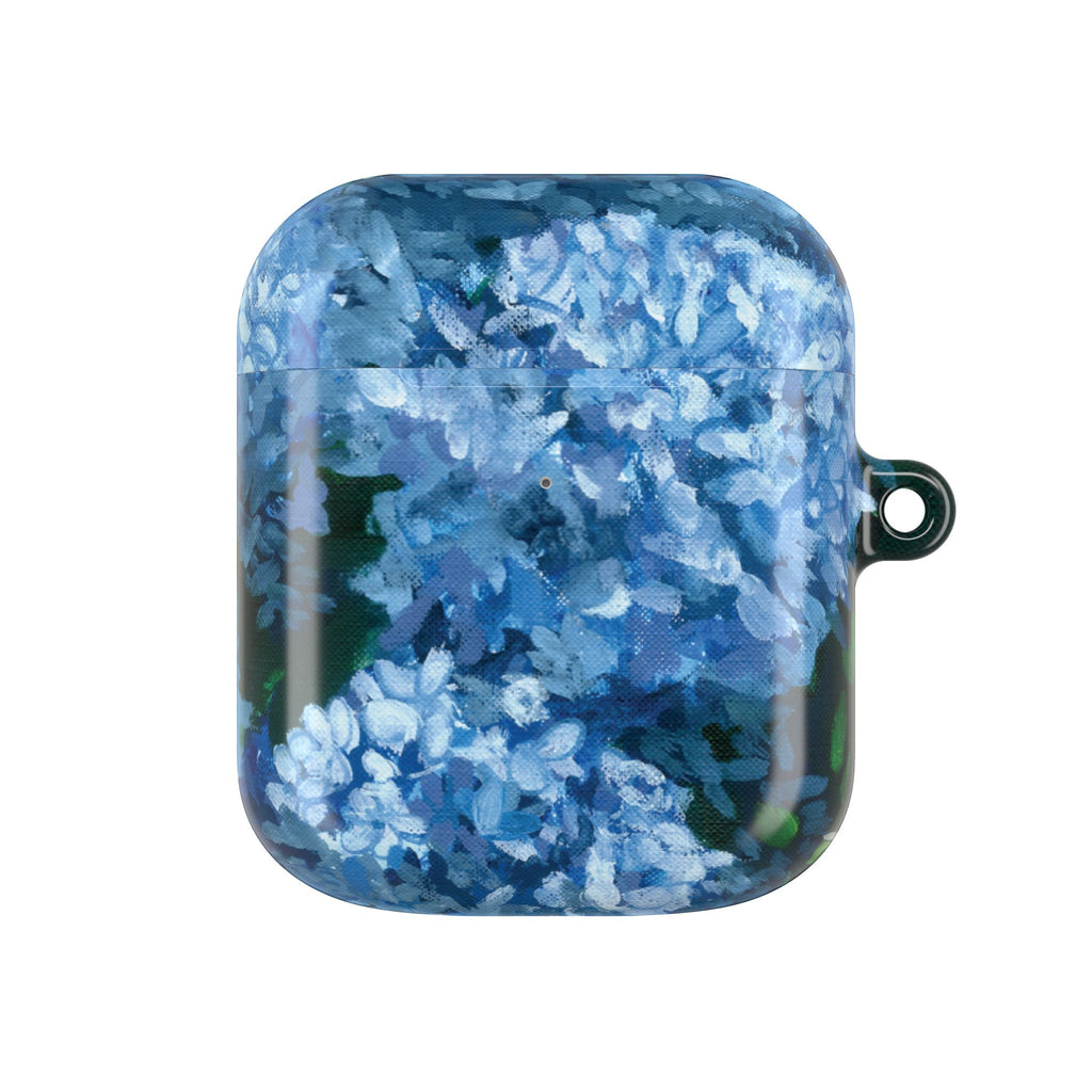 Hand Made Design Blue Floral AirPod Cases