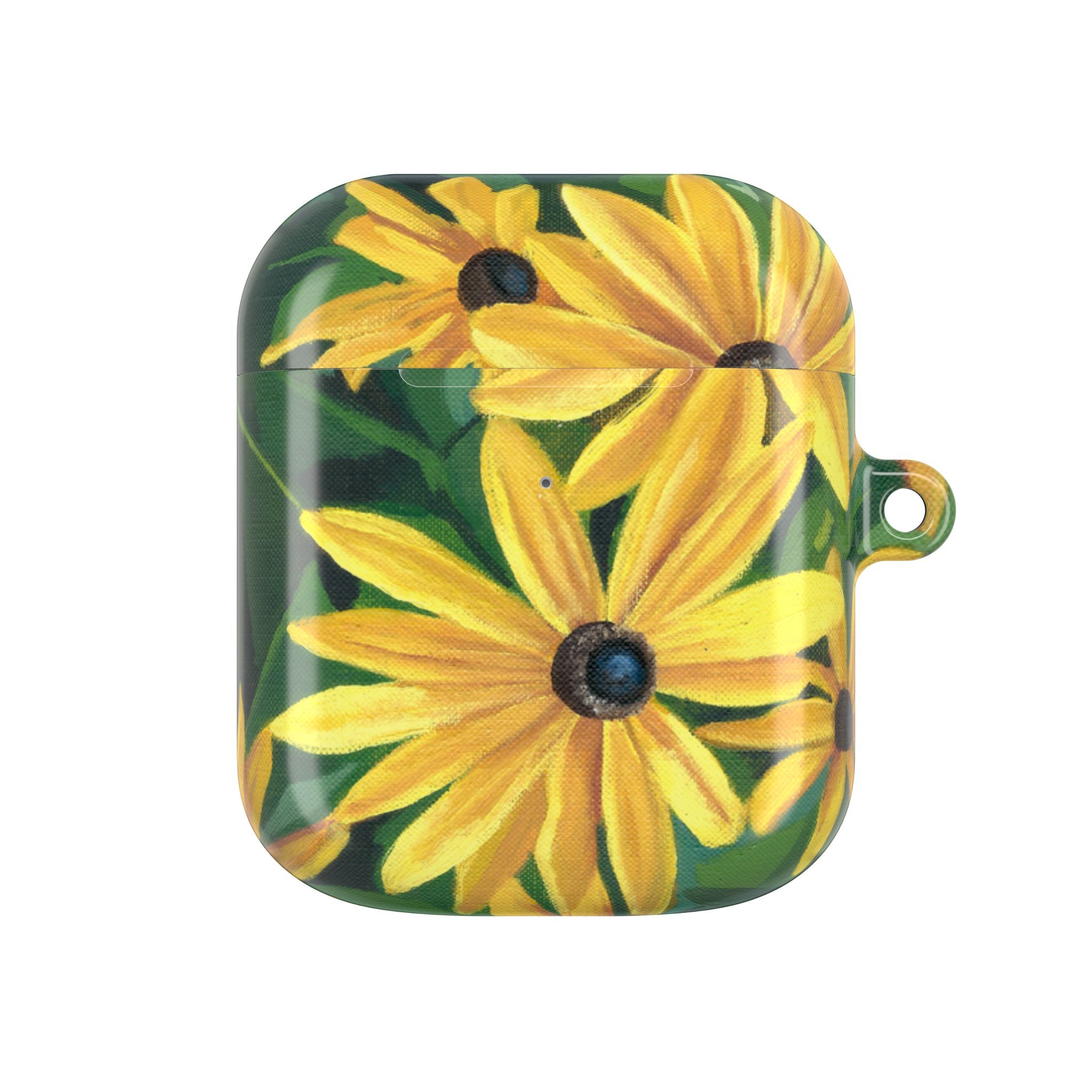 Black-Eyed Susan AirPod Case — Yellow Black-Eyed Susan Protective Charging Case