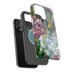 Floral Brushstroke Magnetic Impact-Resistant Phone Case