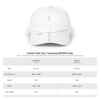 Embroidered Single Rose Dad Cap – Minimal Floral Baseball Hat