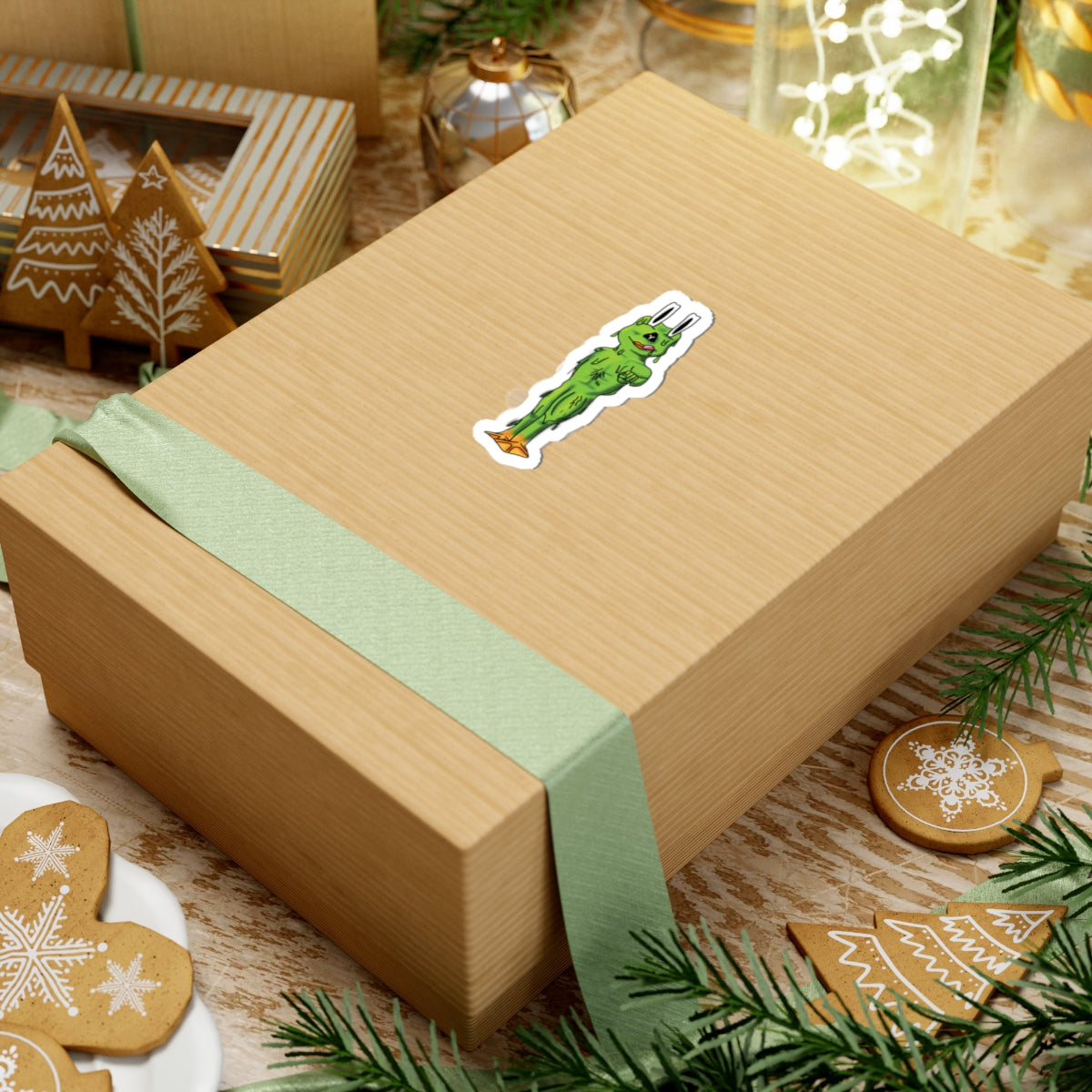 The Green Thing Sticker