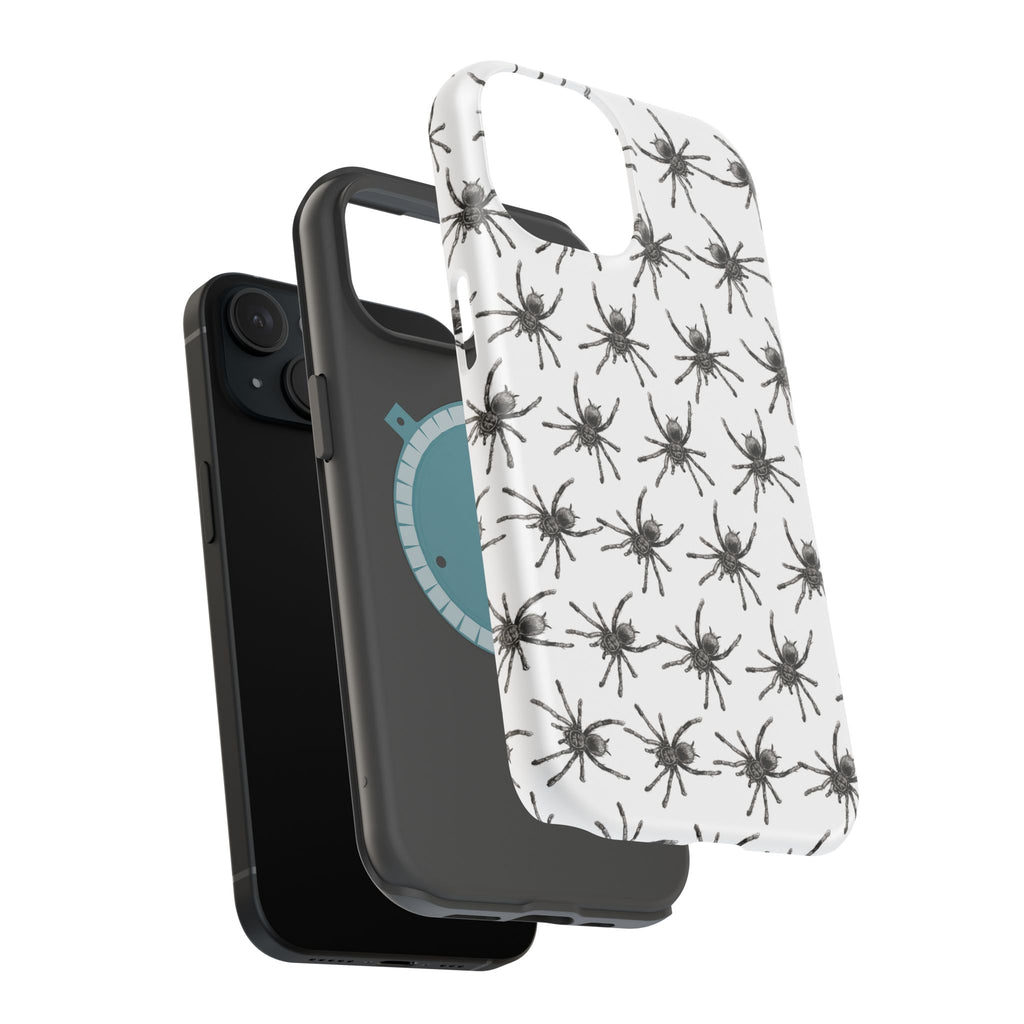 Spider Pattern Magnetic Impact-Resistant Phone Case
