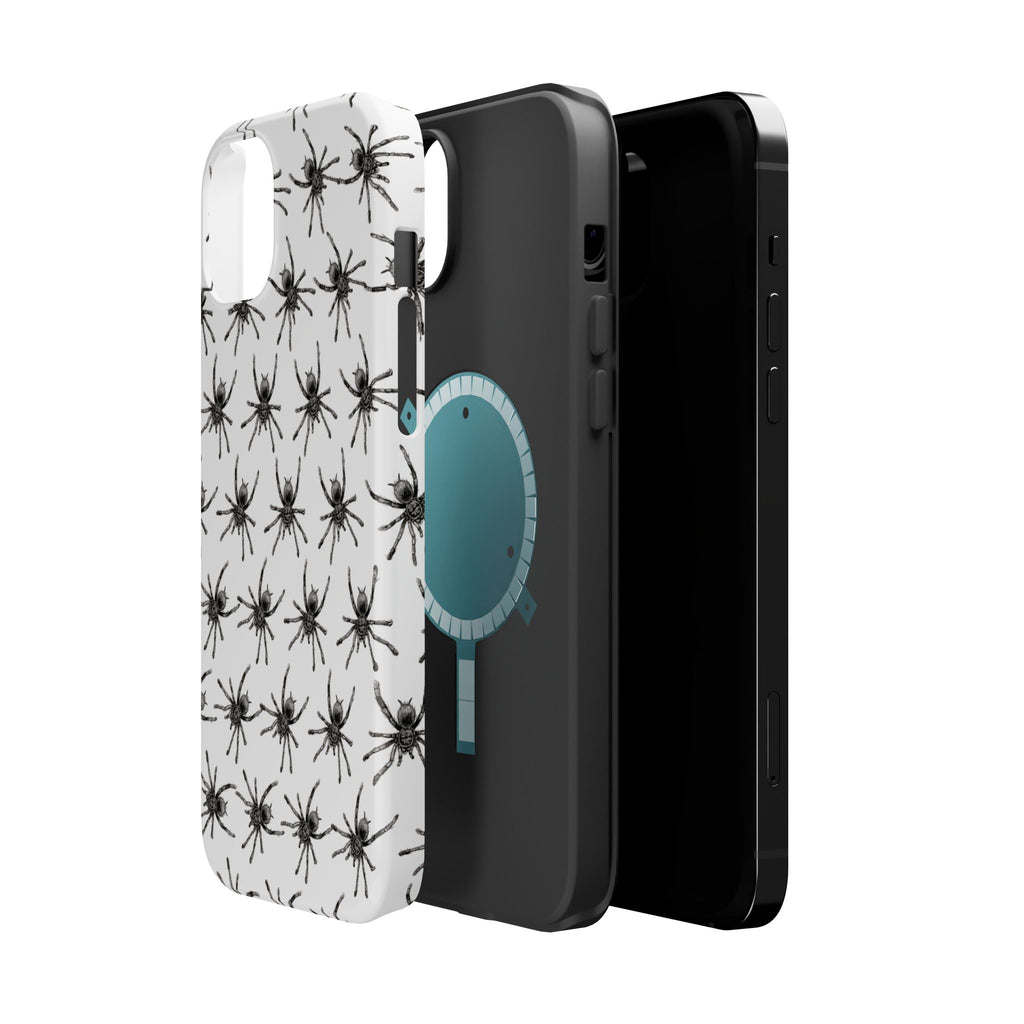 Spider Pattern Magnetic Impact-Resistant Phone Case