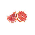 Grapefruit Kiss-Cut Sticker