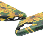 Floral Black-Eyed Susan Magnetic Impact Phone Case