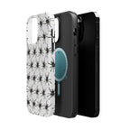 Spider Pattern Magnetic Impact-Resistant Phone Case