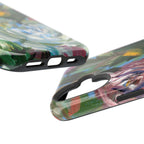 Floral Brushstroke Magnetic Impact-Resistant Phone Case