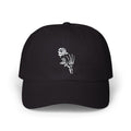 Embroidered Single Rose Dad Cap – Minimal Floral Baseball Hat