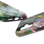 Floral Brushstroke Magnetic Impact-Resistant Phone Case