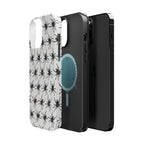 Spider Pattern Magnetic Impact-Resistant Phone Case