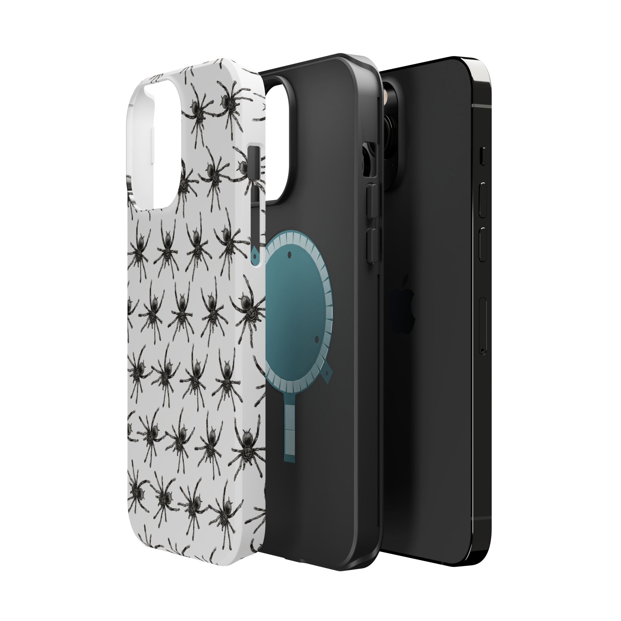 Spider Pattern Magnetic Impact-Resistant Phone Case
