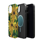 Floral Black-Eyed Susan Magnetic Impact Phone Case