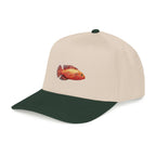 Orange Tropical Fish - Mid Profile Baseball Cap