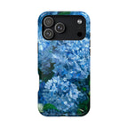 Blue Hydrangea Magnetic Impact-Resistant Phone Case