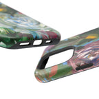 Floral Brushstroke Magnetic Impact-Resistant Phone Case