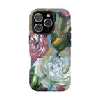 Floral Brushstroke Magnetic Impact-Resistant Phone Case