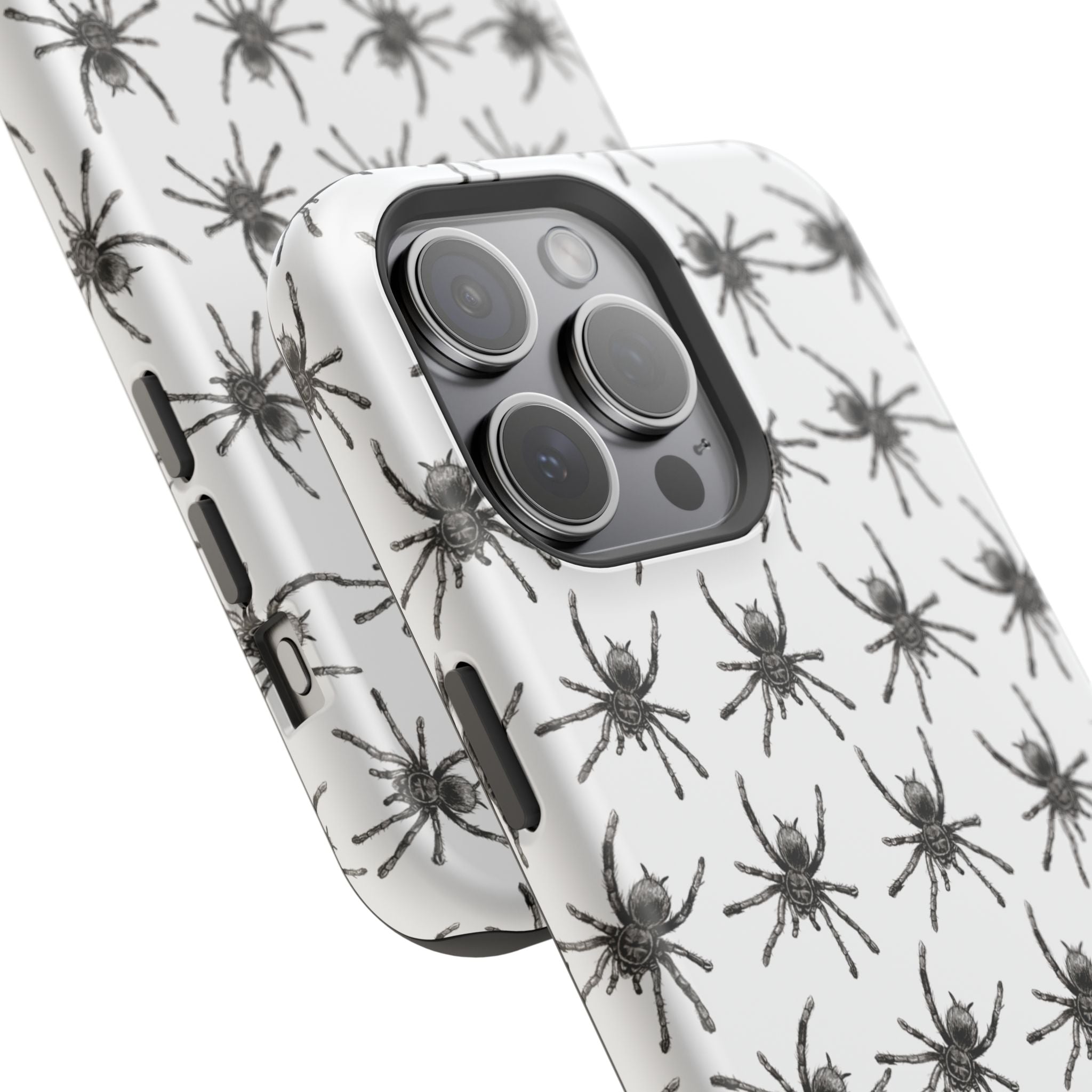 Spider Pattern Magnetic Impact-Resistant Phone Case