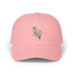 Embroidered Single Rose Dad Cap – Minimal Floral Baseball Hat