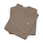 Skeleton Rose Pocket Tee — Cotton T‑Shirt