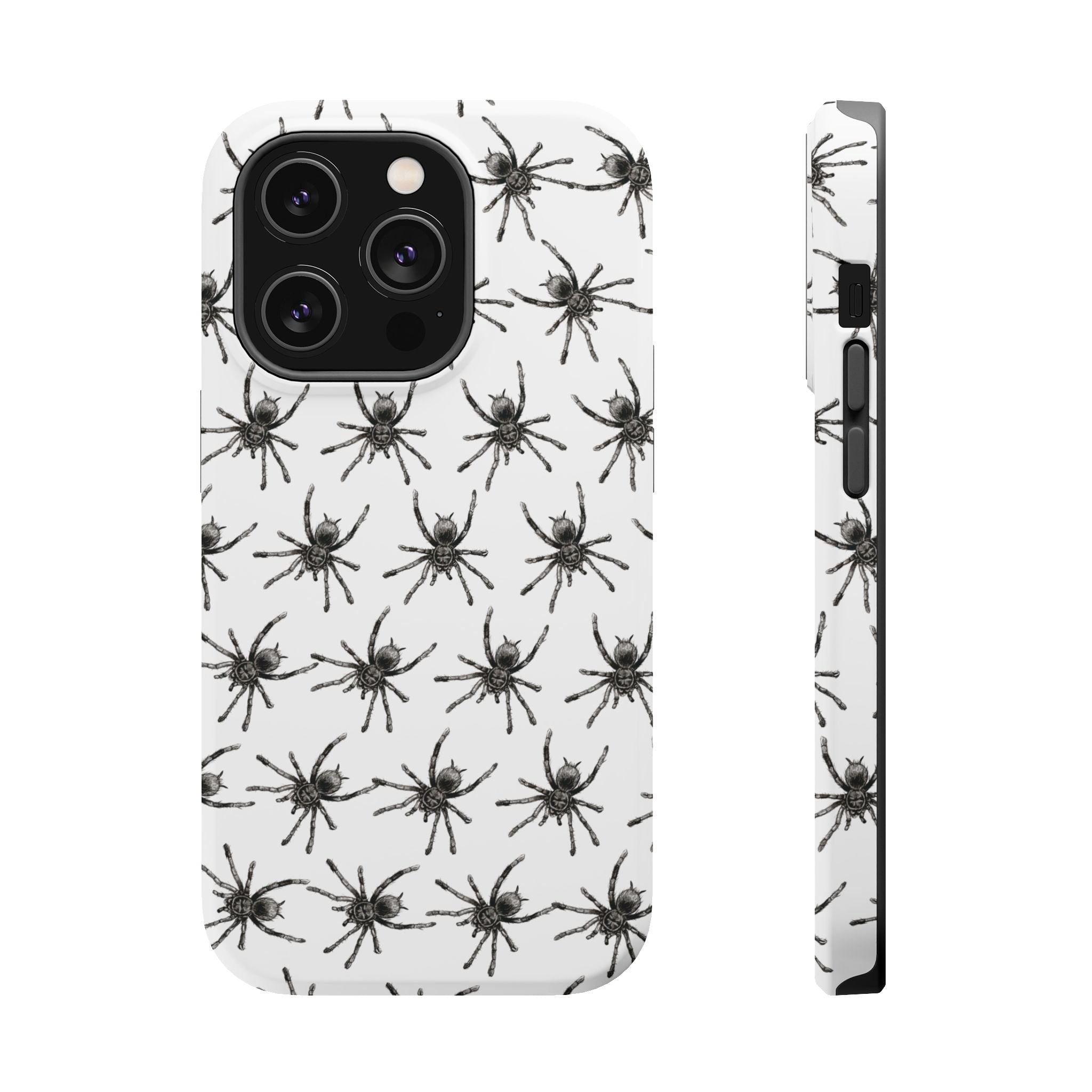 Spider Pattern Magnetic Impact-Resistant Phone Case