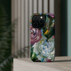 Floral Brushstroke Magnetic Impact-Resistant Phone Case