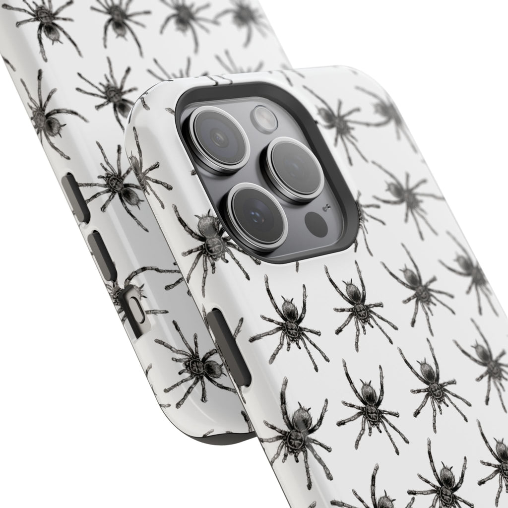 Spider Pattern Magnetic Impact-Resistant Phone Case