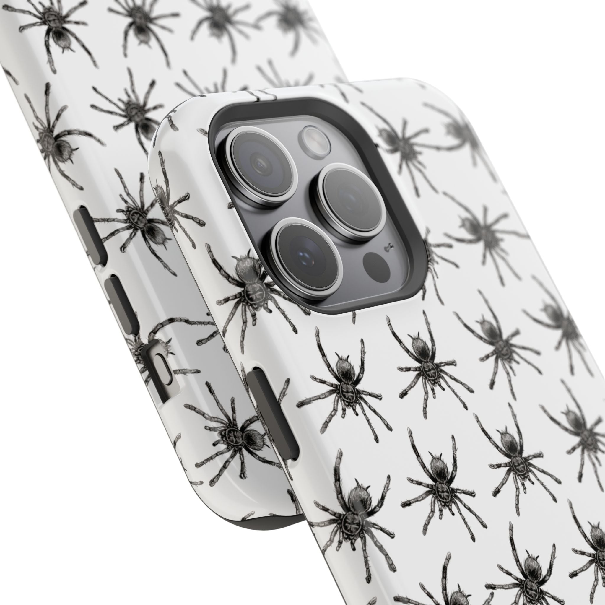 Spider Pattern Magnetic Impact-Resistant Phone Case