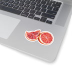 Grapefruit Kiss-Cut Sticker