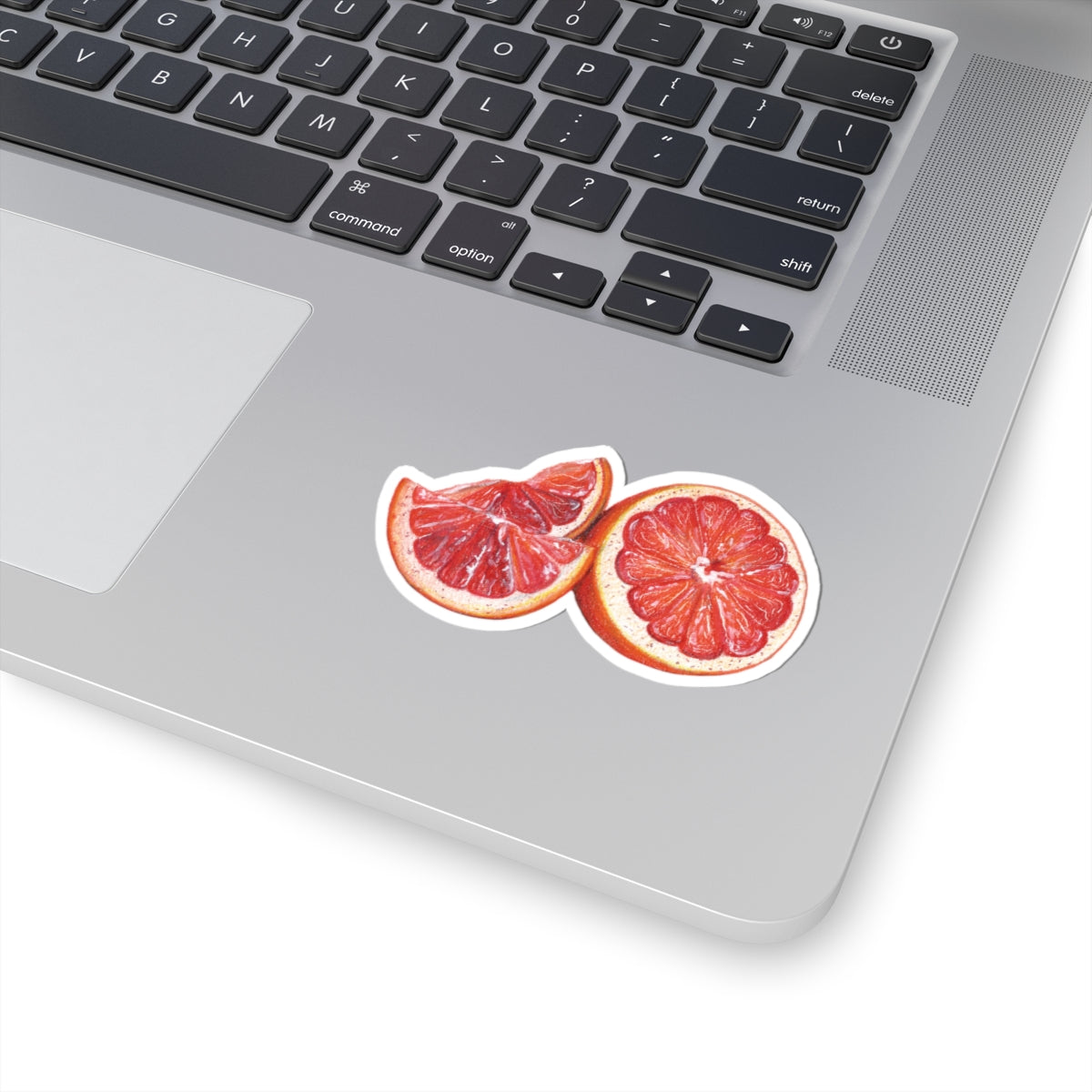 Grapefruit Kiss-Cut Sticker