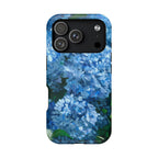 Blue Hydrangea Magnetic Impact-Resistant Phone Case