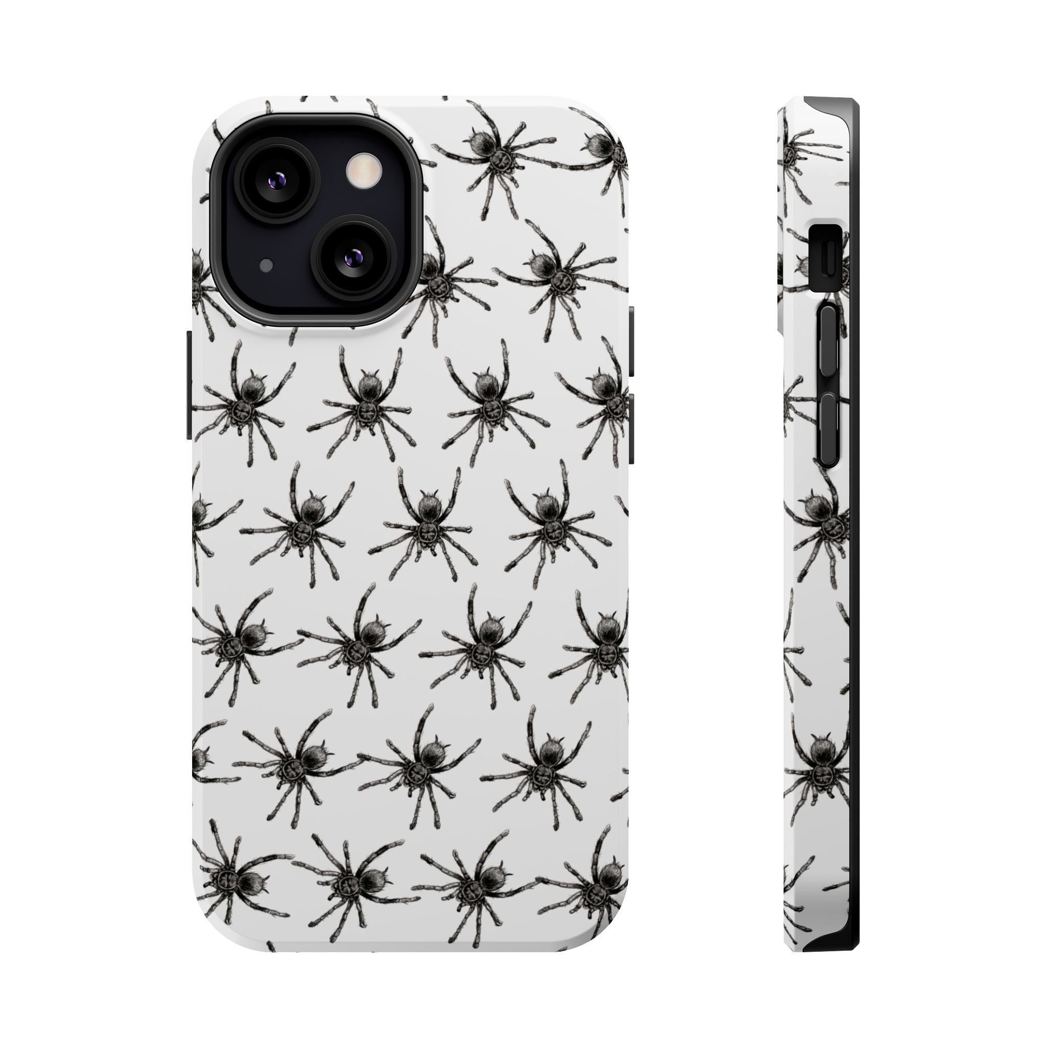 Spider Pattern Magnetic Impact-Resistant Phone Case