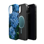 Blue Hydrangea Magnetic Impact-Resistant Phone Case