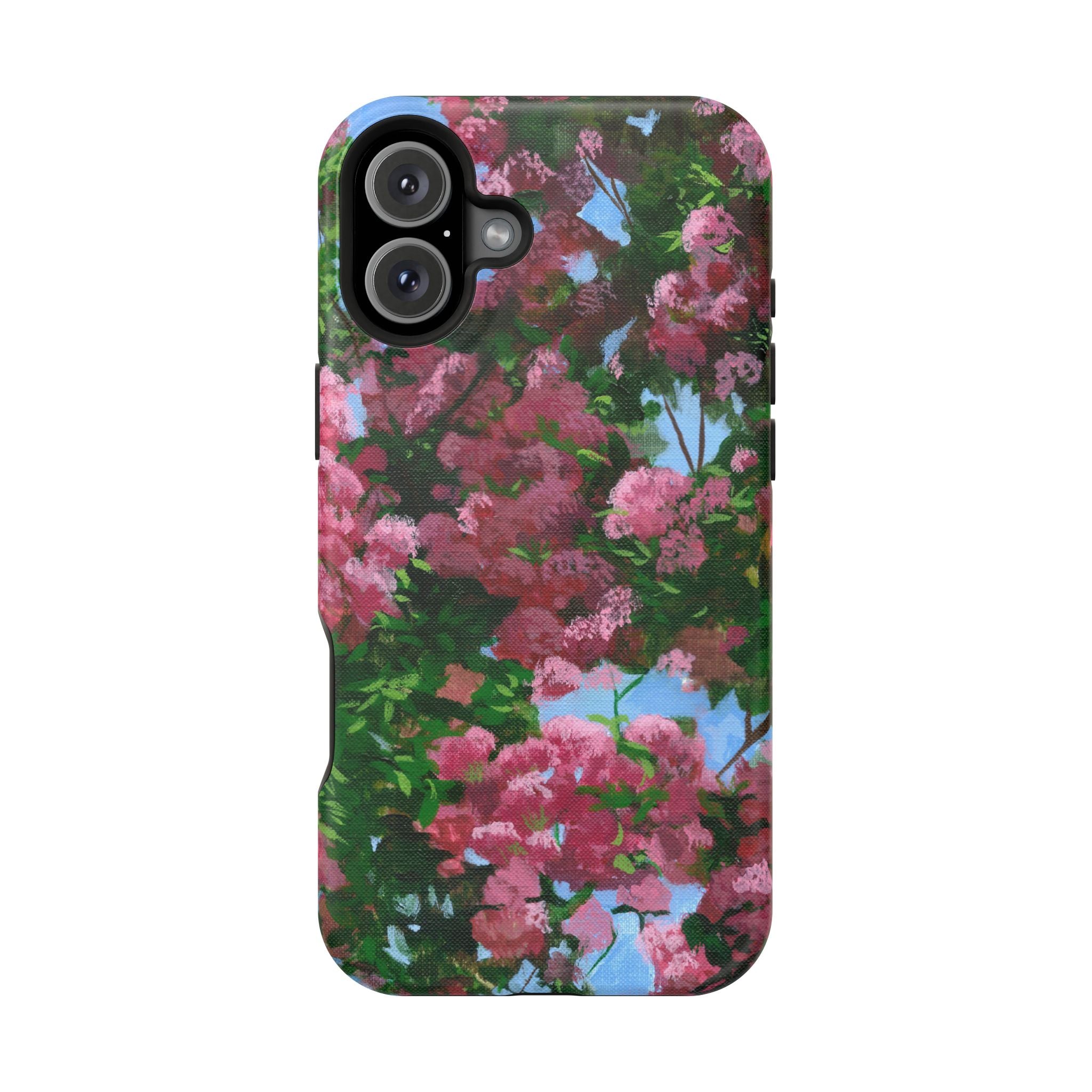 Floral Cherry Blossom Magnetic Impact Phone Case