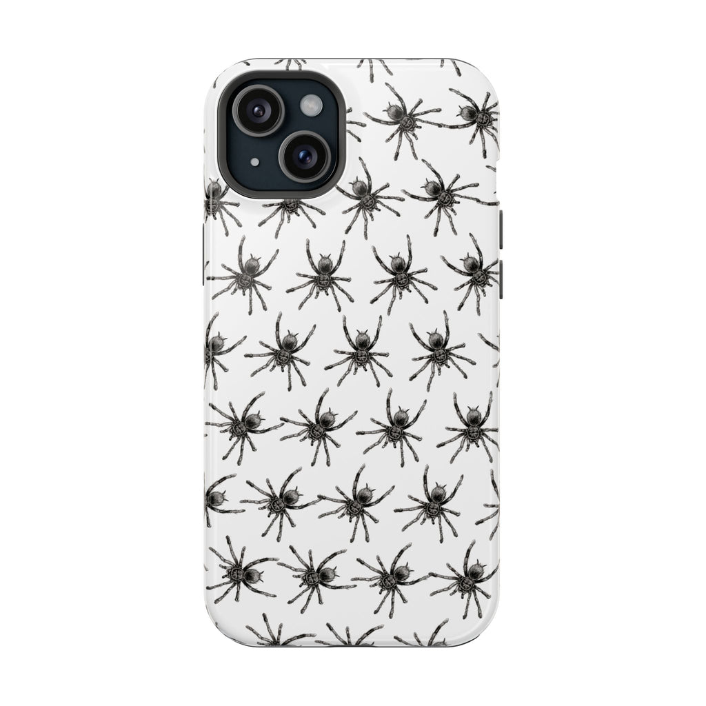 Spider Pattern Magnetic Impact-Resistant Phone Case