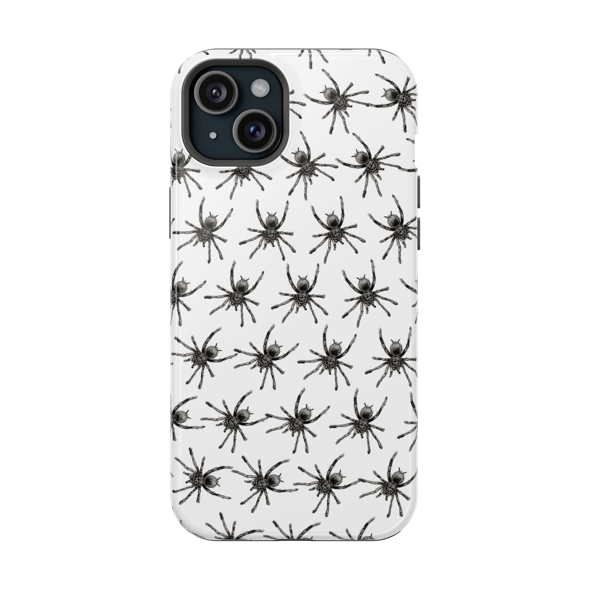 Spider Pattern Magnetic Impact-Resistant Phone Case