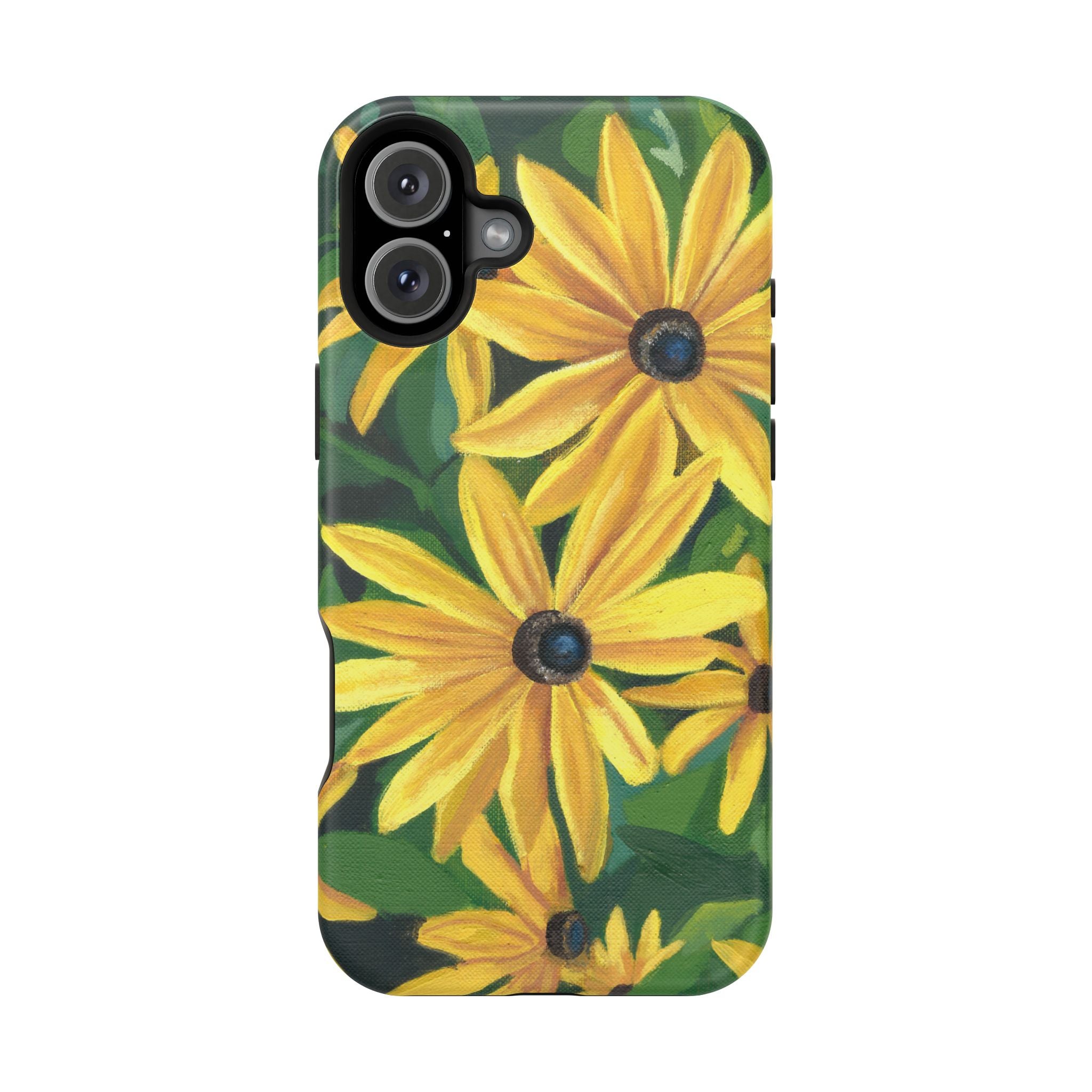 Floral Black-Eyed Susan Magnetic Impact Phone Case