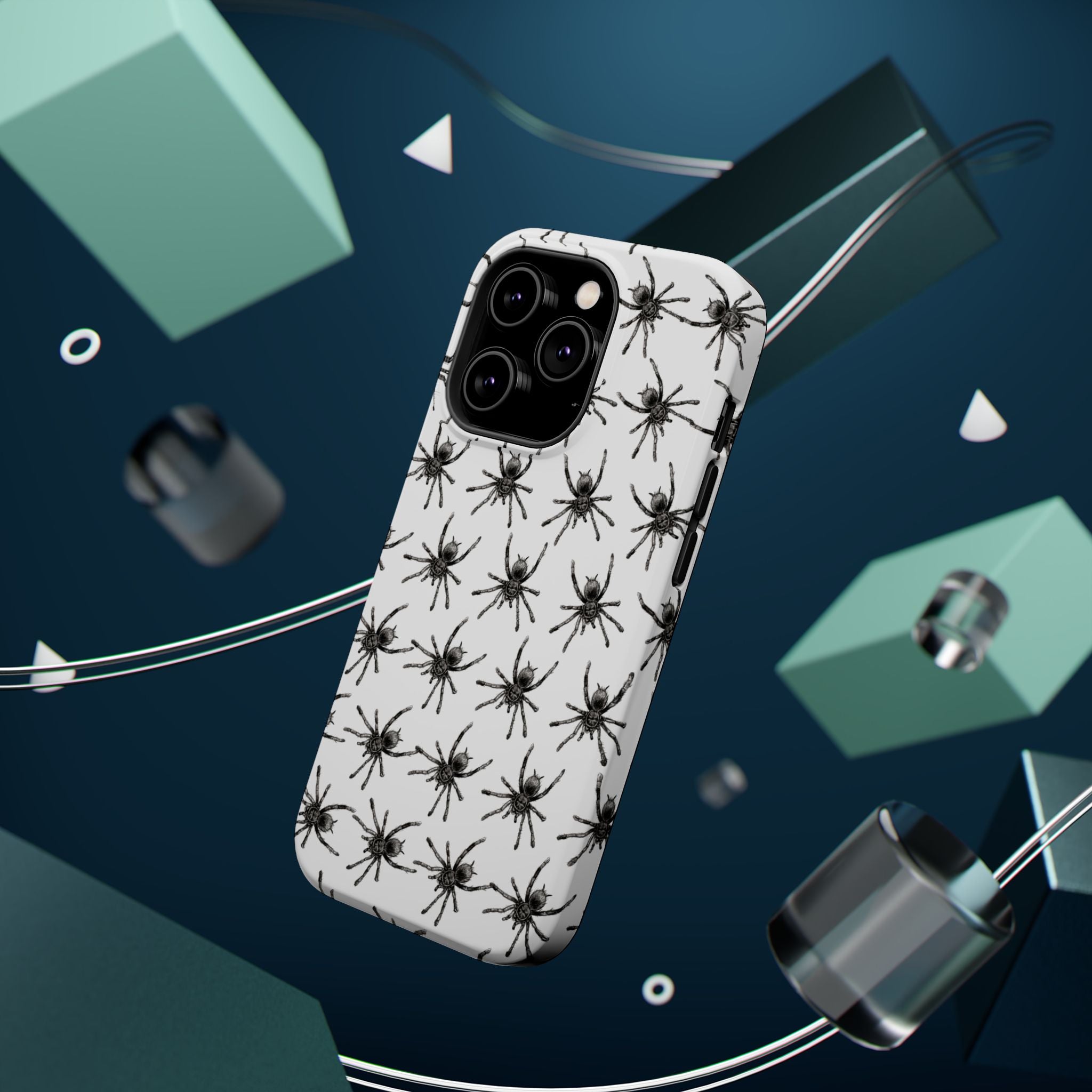 Spider Pattern Magnetic Impact-Resistant Phone Case