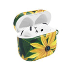Black-Eyed Susan AirPod Case — Yellow Black-Eyed Susan Protective Charging Case