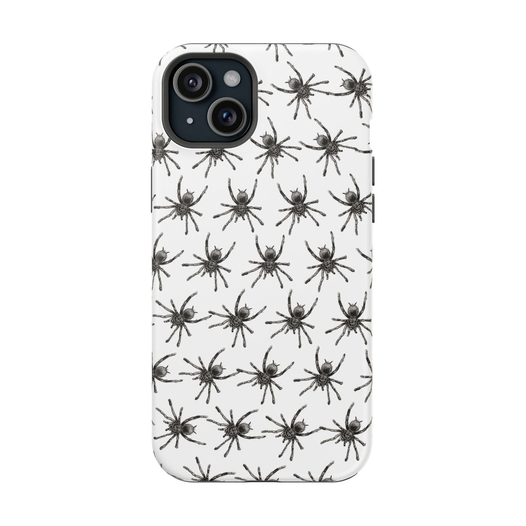 Spider Pattern Magnetic Impact-Resistant Phone Case
