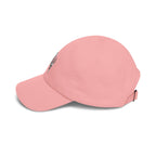 Embroidered Single Rose Dad Cap – Minimal Floral Baseball Hat
