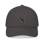 Embroidered Spider Organic Baseball Cap – Minimal Gothic Dad Hat