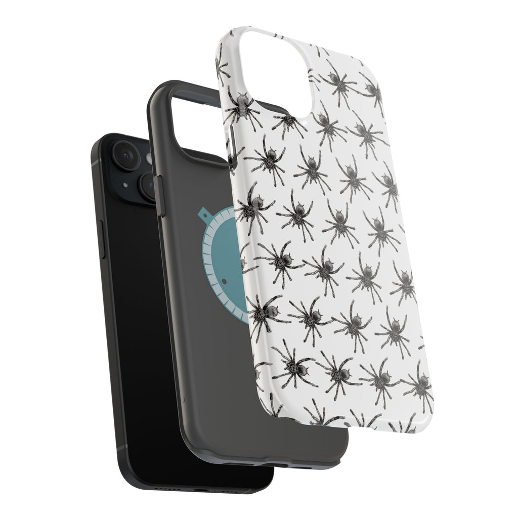 Spider Pattern Magnetic Impact-Resistant Phone Case