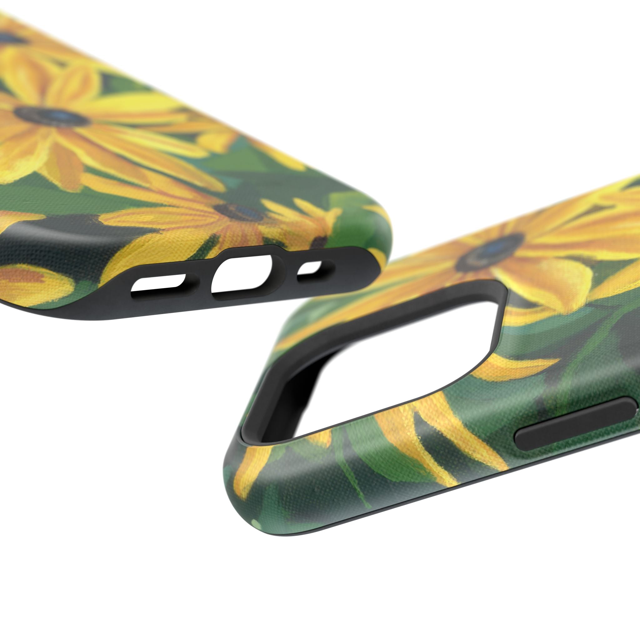 Floral Black-Eyed Susan Magnetic Impact Phone Case