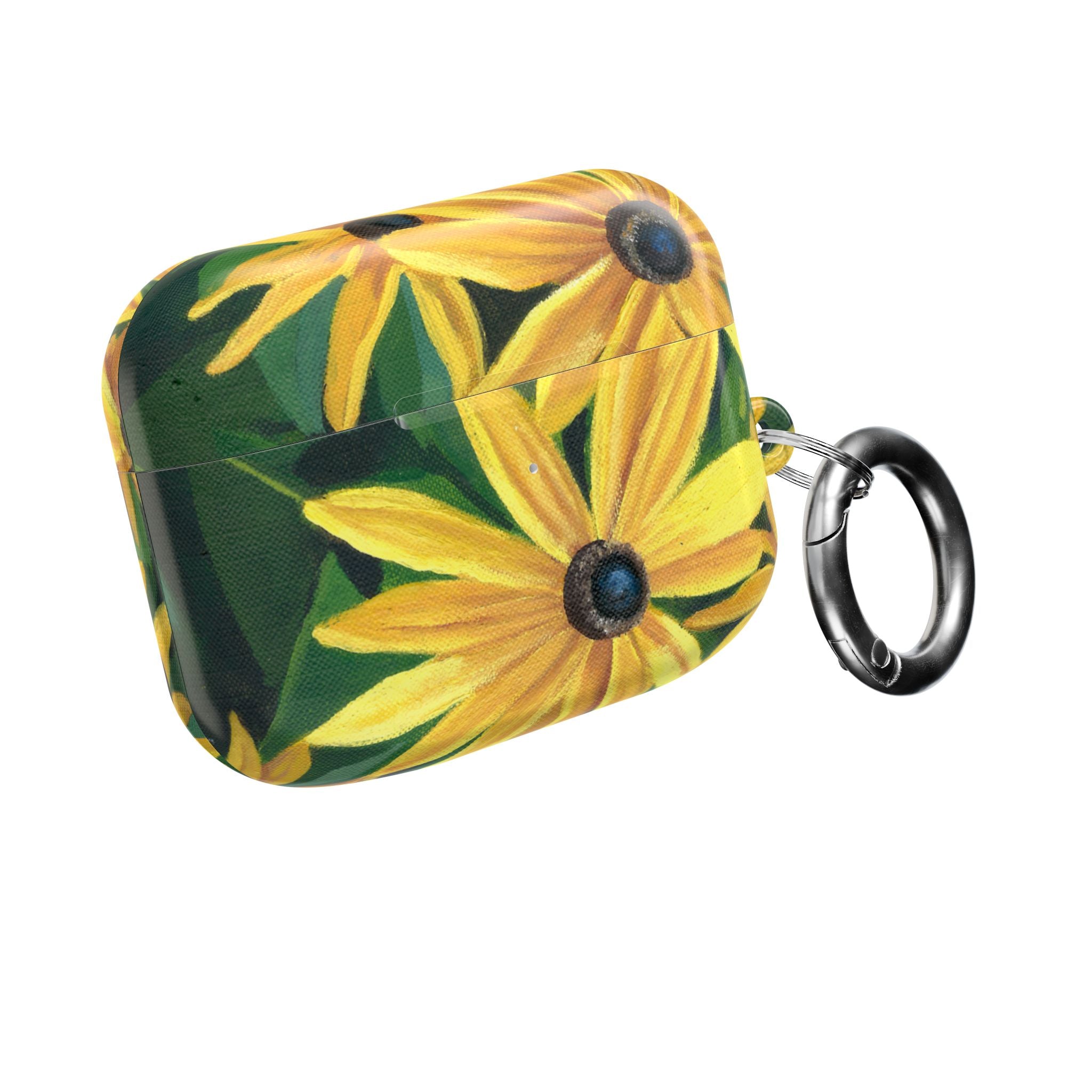 Black-Eyed Susan AirPod Case — Yellow Black-Eyed Susan Protective Charging Case