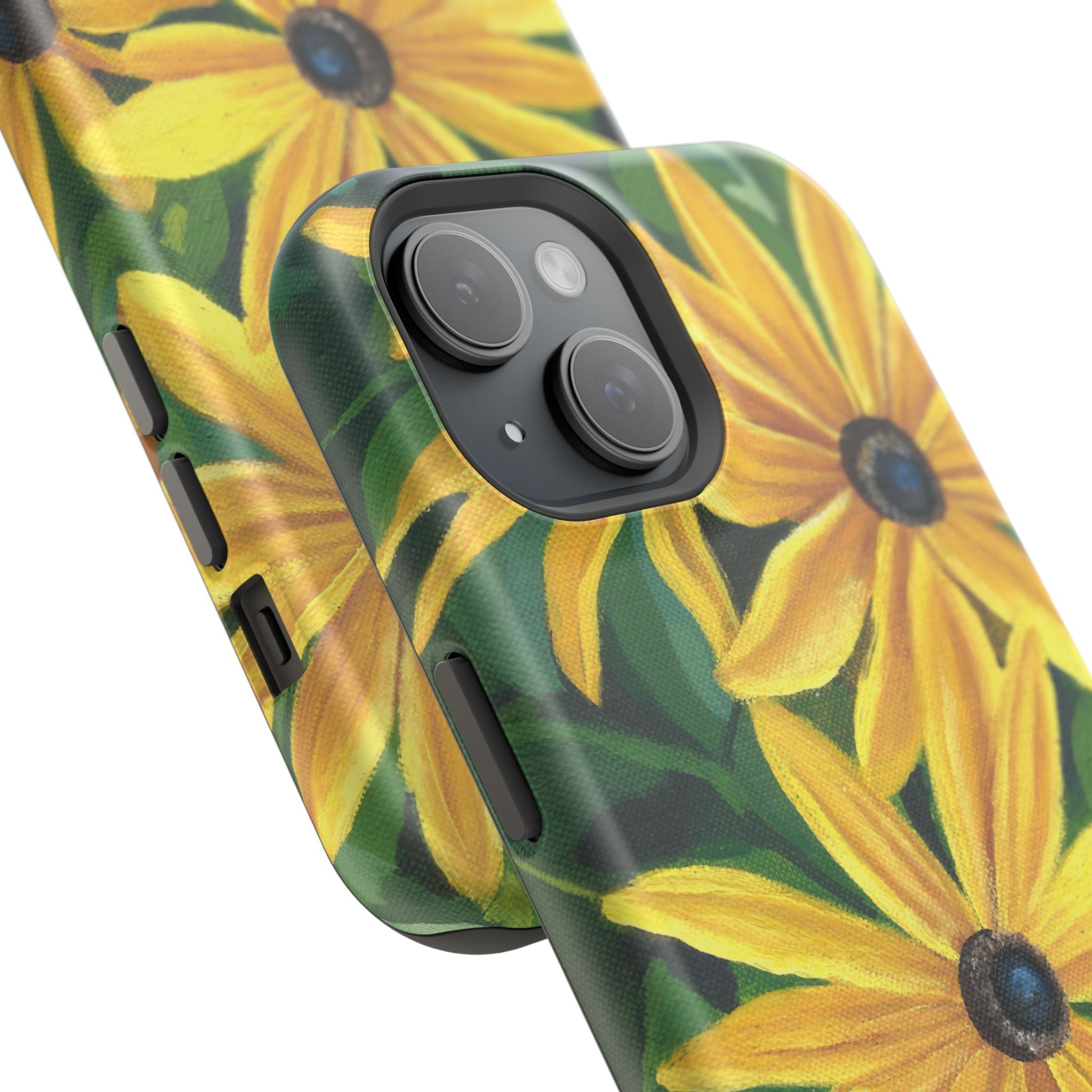 Floral Black-Eyed Susan Magnetic Impact Phone Case