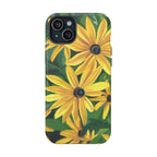 Floral Black-Eyed Susan Magnetic Impact Phone Case
