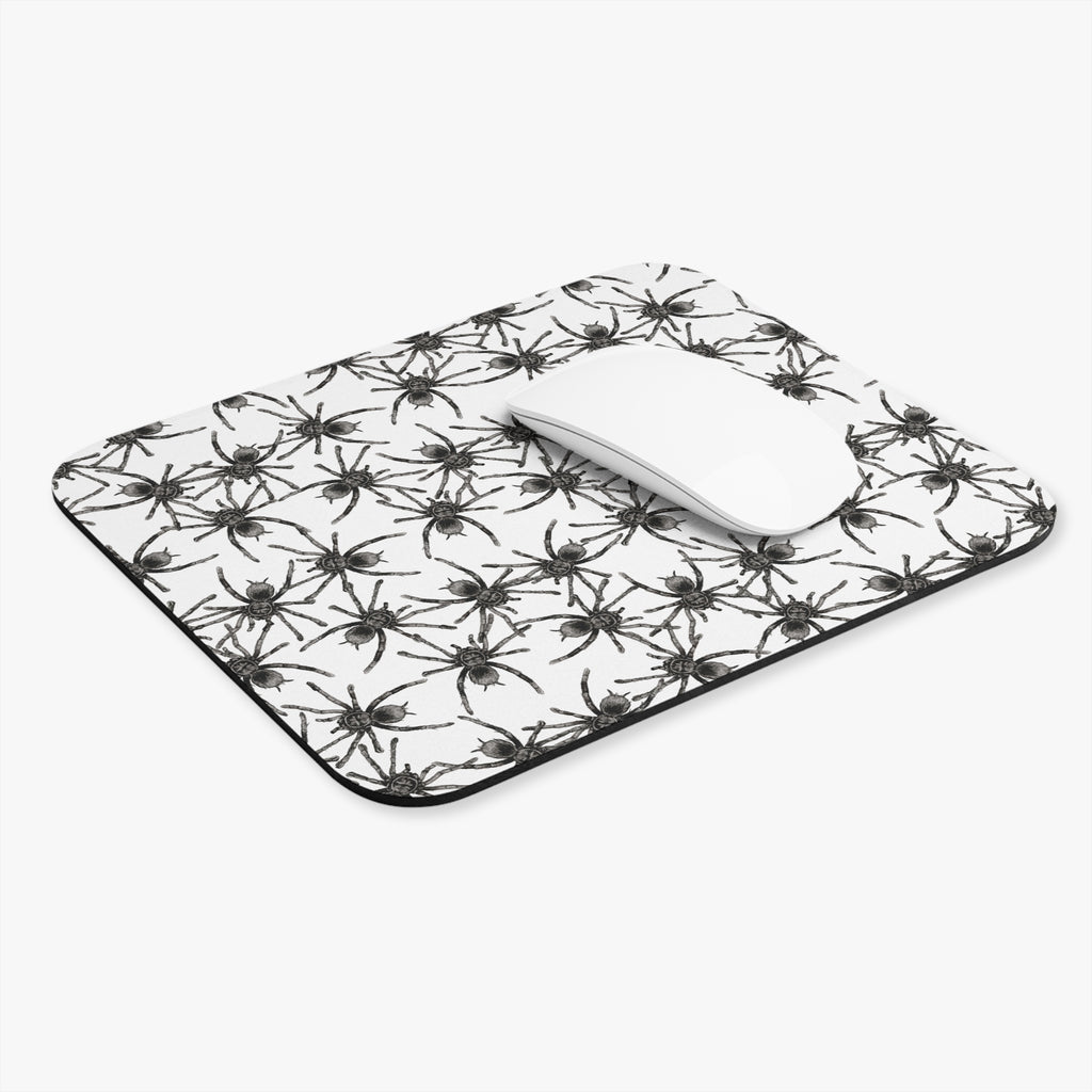 Black Spider Pattern Mouse Pad